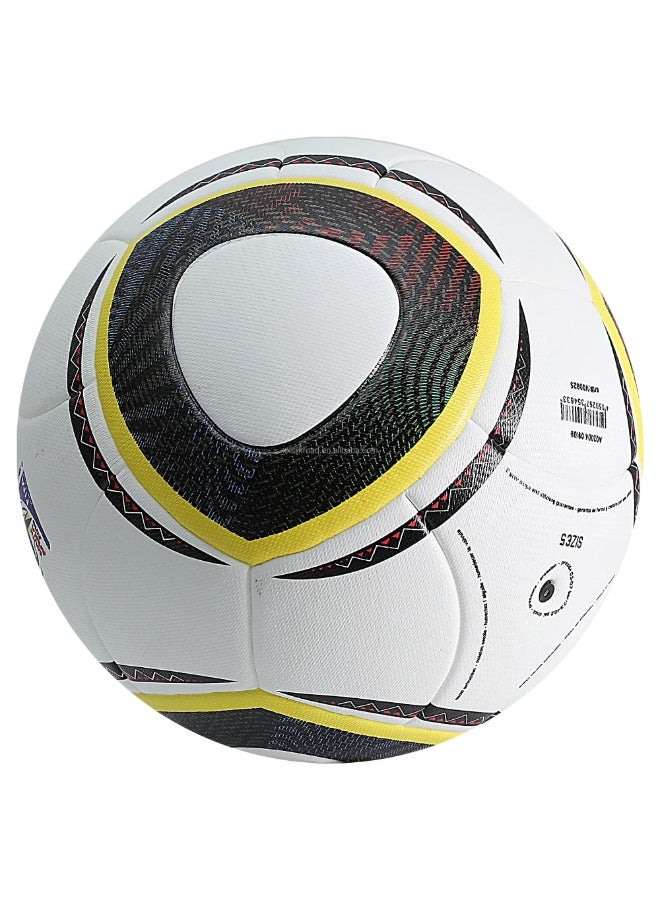 Luxly Football Soccer Ball, World Cup Ball, Thermal Bonded Size 5, Matches Training Recreational Play, Premium Quality Durable Adults, Youth Winded Bladder - Image 1